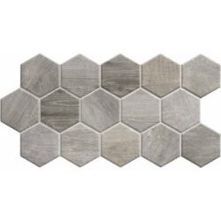 Realonda gres Sequoia Hex Ash 26,5x51