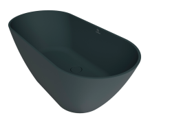 Fjordd wanna wolnostojąca SALMA skala 155x60 antracyt mat