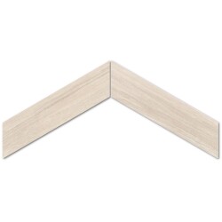 Emil Ceramica gres Sleek Wood White Chevron Nat. 11x54 CV7J0