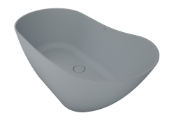 Fjordd wanna wolnostojąca BOLSTAD slud 150x70 szary mat