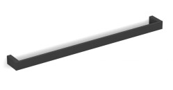 Stella Kobe reling na ręcznik 45cm czarny mat