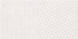 Grespania płytka ścienna Texture Stencil Blanco 30x60 30TX437