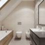 Tubądzin płytka ścienna Integrally white STR 89,8x32,8 mat