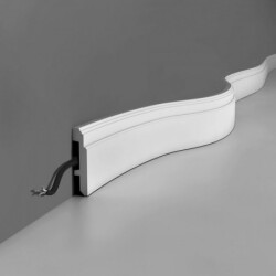 Orac Decor listwa przypodłogowa elastyczna SX155 Flex10,8 cm