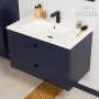 Grekon szafka z umywalką Grend 81x46 granatowa GRD-GN-U80/45/2 + GREND-801C