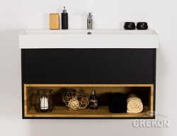 Grekon szafka z umywalką Space 94,5x43 SPA-C-U100/43 + STANCE-100