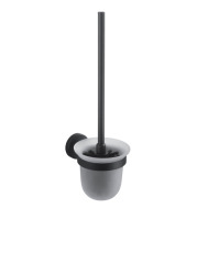 Stella Classic szczotka WC wisząca czarny mat