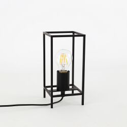 Italux lampa stołowa Melando TB-3343-1S-BK