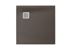Roca Terran brodzik kompozytowy STONEX 80X80 cm cafe