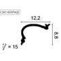 Orac Decor listwa gzymsowa C341 ORAC Cornice moulding