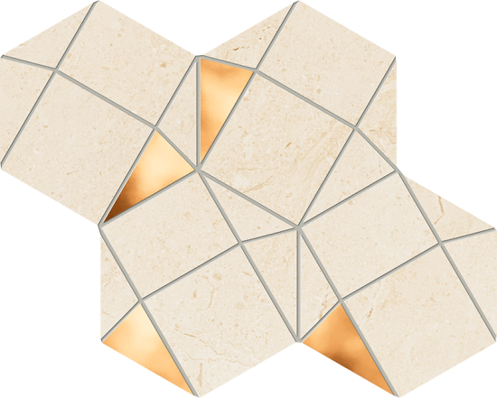 Tubądzin płytka ścienna Plain Stone mozaika 30,2x19,6 mat+połysk