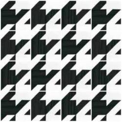 Equipe gres Caprice Deco Tweed B&W 20x20 22128