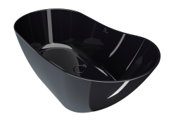 Fjordd wanna wolnostojąca BOLSTAD vanad 150x70 czarny połysk