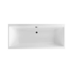 Excellent wanna prostokątna Pryzmat Slim 160x75 WAEX.PRY16WHS