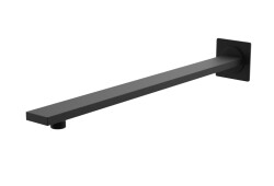 Kohlman ramię prysznicowe 38 cm ścienne Experience Black WQEB