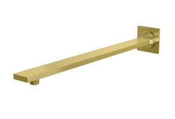 Kohlman ramię prysznicowe 38 cm ścienne Experience Gold WQEGD