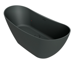 Fjordd wanna wolnostojąca SONGE royk 160x70 szarość+ zieleń mat