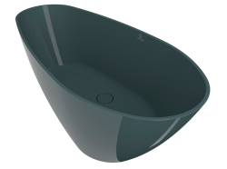 Fjordd wanna wolnostojąca SENJA skala 160x64 antracyt połysk 