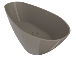 Fjordd wanna wolnostojąca SENJA kjerag 160x64 brąz połysk 