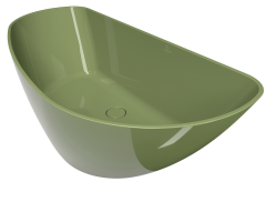 Fjordd wanna wolnostojąca Fjordd olivin 170x60 zieleń połysk