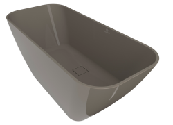 Fjordd wanna wolnostojąca Sidu krejag 160x64 brąz połysk