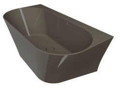 Fjordd wanna wolnostojąca Ramsa kjerag 160x80 brąz połysk