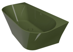 Fjordd wanna wolnostojąca Ramsa olvin 160x80 zielony połysk