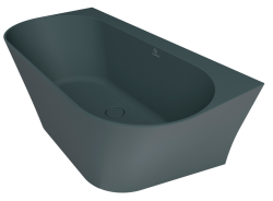 Fjordd wanna wolnostojąca Ramsa skala 160x80 antracyt mat