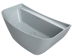 Fjordd wanna wolnostojąca HARDA slud 165X68 szary połysk