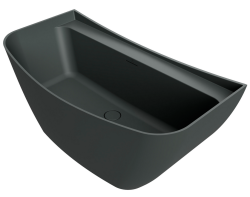 Fjordd wanna wolnostojąca HARDA royk 165X68 szary z zielenią mat