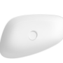 Meisen Keramik umywalka nablatowa KONTRA 60 cm biały mat