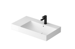 Meissen Keramik WERTA umywalka meblowo wisząca lewa 80 cm biała