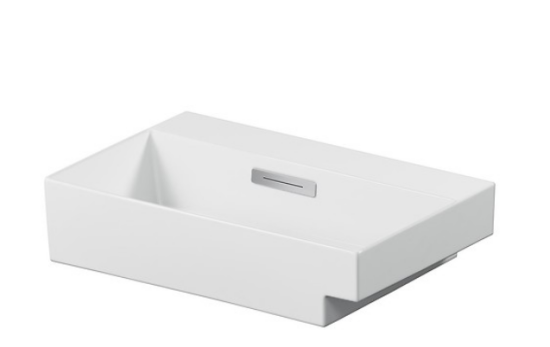 Meissen Keramik REDA umywalka meblowa 55 cm prawa biała matowa