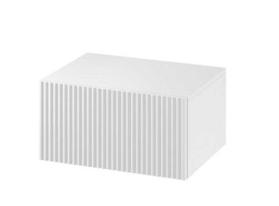 Meissen Keramik szafka łazienkowa podblatowa 60 cm ryflowana biały mat