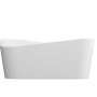 Meissen Keramik wanna wolnostojąca KONTRA 170x75 cm prostokątna