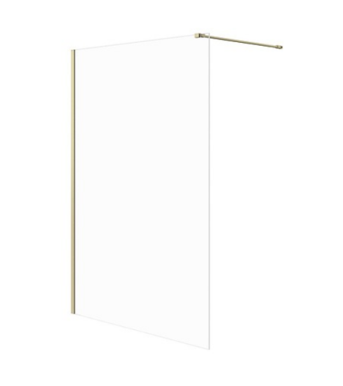 Meissen Keramik kabina prysznicowa Walk-In KONTRA 140x200 złota