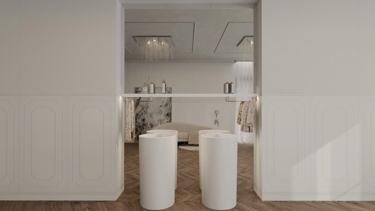 APE płytka ścienna Bellagio Marly Neve. 60x120