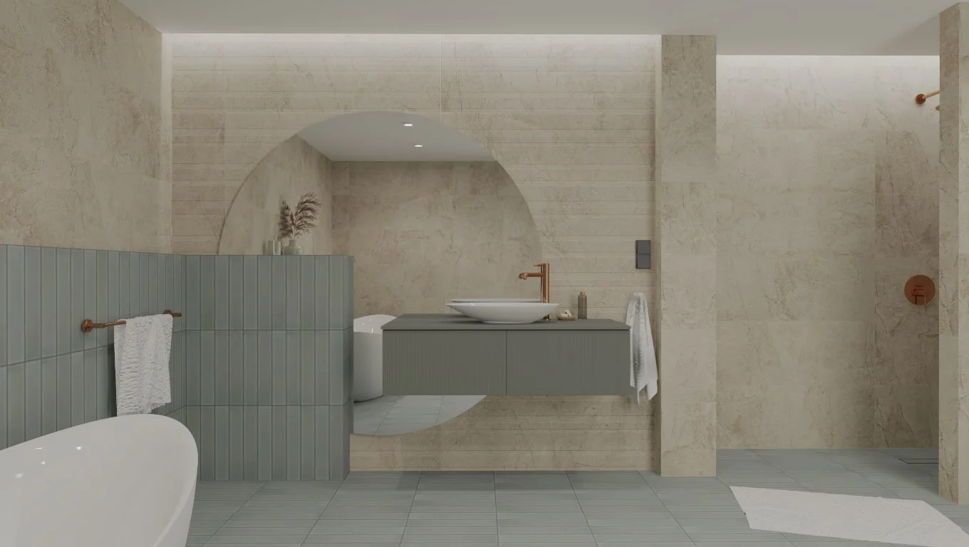 Realonda płytka ścienna Lorena Bone Rect. 40x120