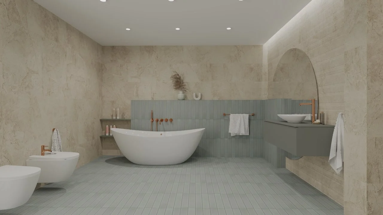 Realonda płytka ścienna Lorena Bone Rect. 40x120