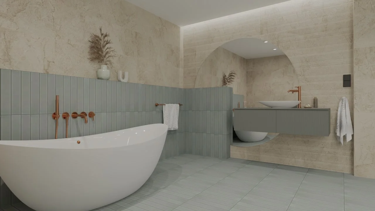 Realonda płytka ścienna Lorena Bone Rect. 40x120